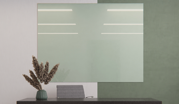 Chameleon Glassboard / Glasswall - kaunis ja värikäs  helppoasenteinen lasitaulu - projektituote
