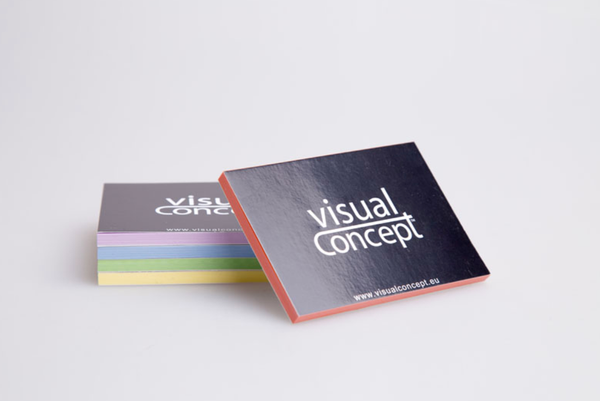 Visual Concept Static aloituspaketti staattisia muistilappuja -neljä kokoa ja 5 väriä